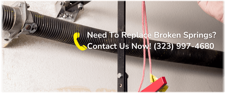 Broken Garage Door Spring Repair Los Angeles CA